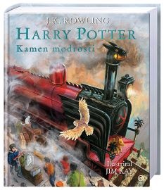 HARRY POTTER - KAMEN MODROSTI, ilustirana