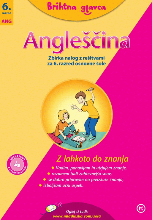 BRIHTNA GLAVCA-ANGLEŠČINA 6