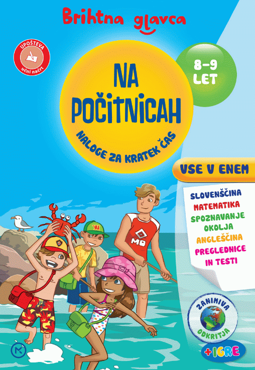 BRIHTNA GLAVCA NA POČITNICAH 8-9
