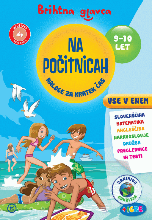 BRIHTNA GLAVCA NA POČITNICAH 9-10