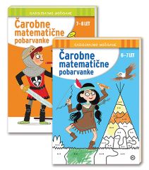 ČAROBNE MATEMATIČNE POBARVANKE 6-7 IN 7-8 ČAROBNE MATEMATIČNE POBARVANKE 6-7 IN 7-8