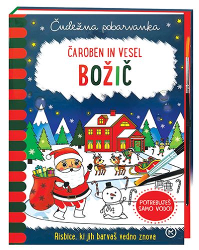 ČUDEŽNA POBARVANKA: ČAROBEN IN VESEL BOŽIČ