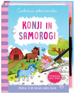 ČUDEŽNA POBARVANKA: KONJI IN SAMOROGI