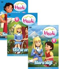 DVD HEIDI 4-6: KLARA STOJI, OČE SE VRNE, KONEC POMLADI DVD HEIDI 4-6: KLARA STOJI, OČE SE VRNE, KONEC POMLADI