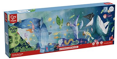 HAPE SESTAVLJANKA MAGIČNO ŽIVLJENJE V OCEANU