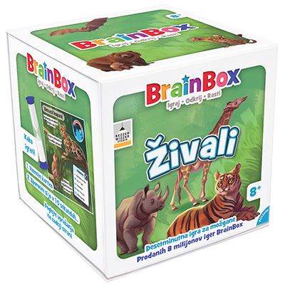 IGRA BRAINBOX - ŽIVALI