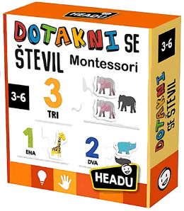 IGRA DOTAKNI SE ŠTEVIL SLO HEADU MONTESSORI