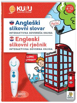 INTERAKTIVNA KNJIGA KUKU- ANGLEŠKI SLIKOVNI SLOVAR