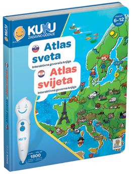 INTERAKTIVNA KNJIGA KUKU - ATLAS SVETA