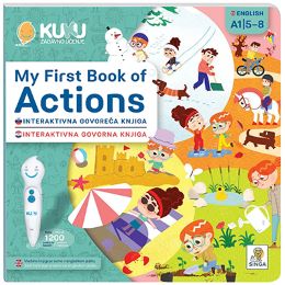 INTERAKTIVNA KNJIGA KUKU - MY FIRST BOOK OF ACTION