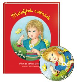METULJČEK CEKINČEK S CD