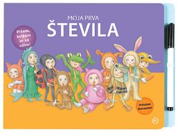 MOJA PRVA ŠTEVILA: PIŠI-BRIŠI KARTONKA S FLOMASTROM MOJA PRVA ŠTEVILA: PIŠI-BRIŠI KARTONKA S FLOMASTROM