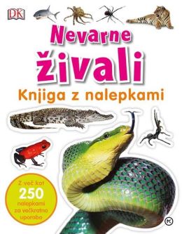 NEVARNE ŽIVALI-KNJIGA Z NALEPKAMI
