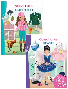 OBLECI LUTKE: LJUBKI KONJIČKI + PLESALKE