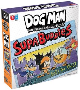 PUZZLE 3 D DOG MAN SUPA BUDDIES 100 DELNI