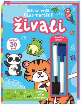 RIŠI IN BRIŠI. KAKO NARIŠEŠ ŽIVALI