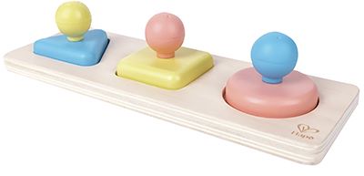 SESTAVLJANKA HAPE MONTESORI OBLIKE IN OGLEDALA