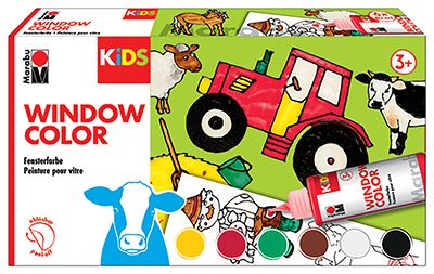 SET BARVE ZA STEKLO KMETIJA